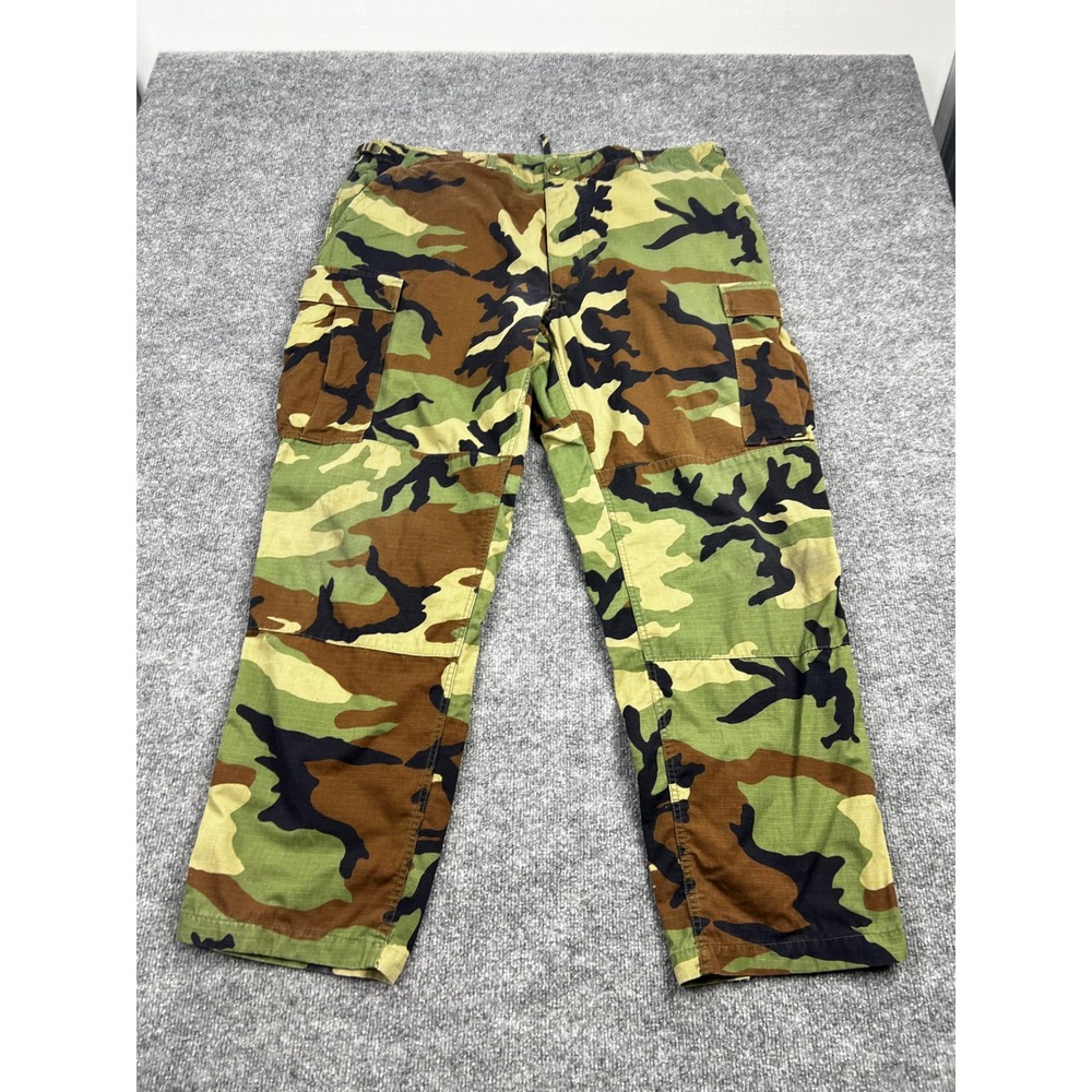 Propper International Woodland Camo Cargo Pants XL Regular BDU Ripstop Military